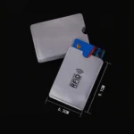Aluminum Foil RFID Blocking Credit Card ID Bank Card Case Card Holder Cover, Size: 9.1*6.3cm - Image 3