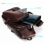 6027 Men Crossbody Bag Casual Multi-function Shoulder Waist Bag - Image 8