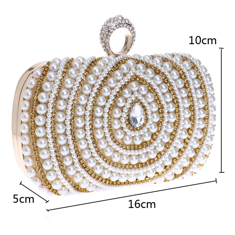 CCB2967J_5.webp Women Fashion Banquet Party Pearl Handbag - Image 6
