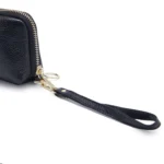 2-Folding Square Genuine Leather Handbag - Image 5