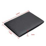8219 Antimagnetic RFID Men Multi-functional Wallet Card Bag Passport Package - Image 3
