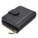 KB132 Female Style Full Grain Cow Leather Multifunctional RFID Wallet/ Card Bag/ Driving License Package - Image 3