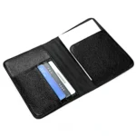 Litchi Texture Multifunctional Genuine Leather Passport Package for travel - Image 5