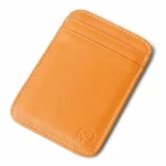 XIAO YUAN XIANG Cowhide Leather 5 Card Pocket Sleeve Wallet Coin Purse Credit Card Holder, Size: 10.6cm x 7.2cm, Random Color Delivery - Image 3