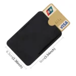 100pcs Aluminum Foil RFID Blocking Credit Card ID Bank Card Case Card Holder Cover, Size: 9 x 6.3cm - Image 3