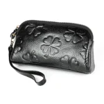 2026 Multifunctional Litchi Texture Women Large Capacity Hand Wallet Shell bag with Card Slots