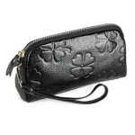 2026 Multifunctional Litchi Texture Women Large Capacity Hand Wallet Shell bag with Card Slots - Image 3