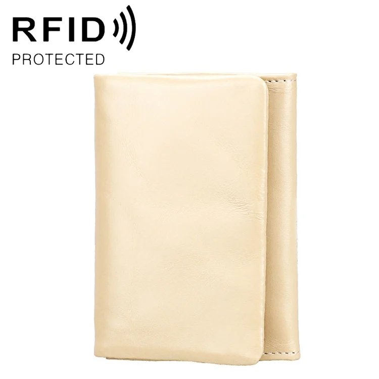 2031 Antimagnetic RFID Multifunctional Women Lock Buckle Large Capacity Hand Wallet with Card Slots