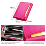 2031 Antimagnetic RFID Multifunctional Women Lock Buckle Large Capacity Hand Wallet with Card Slots - Image 7