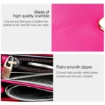 2031 Antimagnetic RFID Multifunctional Women Lock Buckle Large Capacity Hand Wallet with Card Slots - Image 8