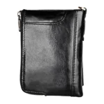 3533 Antimagnetic RFID Top-grain Leather Crazy Horse Texture Men Business Leisure Wallet - Image 3