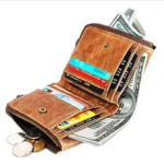 3533 Antimagnetic RFID Top-grain Leather Crazy Horse Texture Men Business Leisure Wallet - Image 6