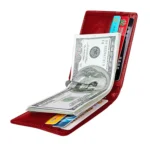 9037 Antimagnetic RFID Crazy Horse Texture Leather Wallet Billfold for Men and Women - Image 5