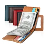 9037 Antimagnetic RFID Crazy Horse Texture Leather Wallet Billfold for Men and Women - Image 7