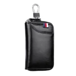 9102 Multi-function Waist Hanging Leather Zipper Wallet Keys Holder Bag - Image 2