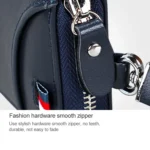 9102 Multi-function Waist Hanging Leather Zipper Wallet Keys Holder Bag - Image 10
