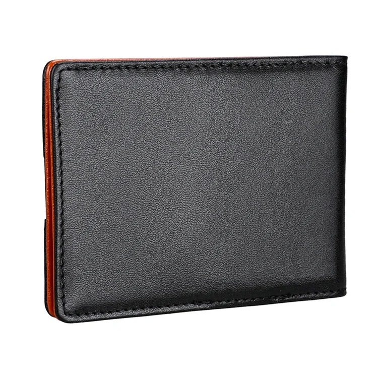 CCB6694_4.webp 9601 Antimagnetic RFID Mini Crazy Horse Texture Leather Wallet Billfold - Image 5