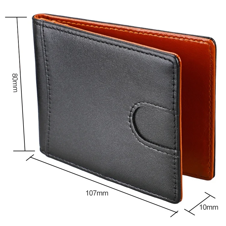 CCB6694_7.webp 9601 Antimagnetic RFID Mini Crazy Horse Texture Leather Wallet Billfold - Image 8