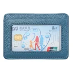 KB37 Antimagnetic RFID Litchi Texture Leather Card Holder Wallet Billfold for Men and Women - Image 2