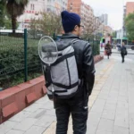 Ozuko 9005 Large Capacity Oxford Outdoor Travel Single Shoulder Handbag 21 Inch - Image 8