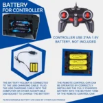 1023 4 Channels Remotely Deformed Car Toy Car - Image 15