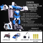 1023 4 Channels Remotely Deformed Car Toy Car - Image 7
