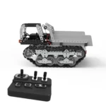 MoFun SW(RC)-007 2.4G Wireless Remote Control 10-channel Dump Truck Children DIY Stainless Steel Assembled Toy - Image 3
