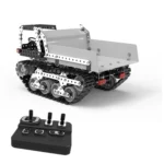 MoFun SW(RC)-007 2.4G Wireless Remote Control 10-channel Dump Truck Children DIY Stainless Steel Assembled Toy - Image 4