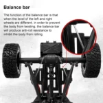 FY-08 Brushless Version 2.4G Remote Control Off-road Vehicle 1:12 Four-wheel Drive Short Truck High-speed Remote Control Car, EU Plug - Image 11