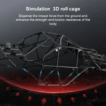 FY-08 Brushless Version 2.4G Remote Control Off-road Vehicle 1:12 Four-wheel Drive Short Truck High-speed Remote Control Car, EU Plug - Image 12