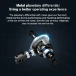 FY-08 Brushless Version 2.4G Remote Control Off-road Vehicle 1:12 Four-wheel Drive Short Truck High-speed Remote Control Car, EU Plug - Image 13