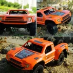 FY-08 Brushless Version 2.4G Remote Control Off-road Vehicle 1:12 Four-wheel Drive Short Truck High-speed Remote Control Car, EU Plug - Image 15
