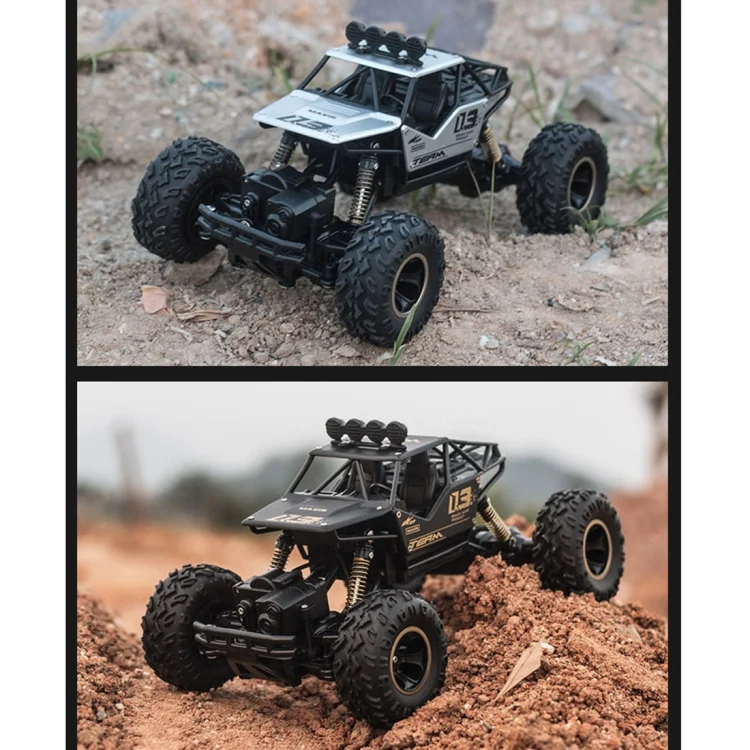 CHT0917_B2.webp HD6026 1:16 Large Alloy Climbing Car Mountain Cross-country Four-wheel Drive Remote Control Car Toy, Size: 28cm - Image 4