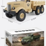 JJR/C Q60 Transporter-1 Full Body 1:16 Mini 2.4GHz RC 6WD Tracked Off-Road Military Truck Car Toy - Image 18