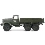 JJR/C Q60 Transporter-1 Full Body 1:16 Mini 2.4GHz RC 6WD Tracked Off-Road Military Truck Car Toy - Image 4
