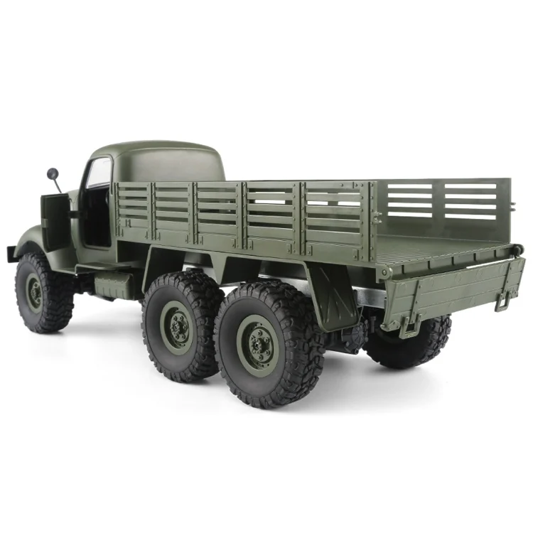 CHT1221AG_4.webp JJR/C Q60 Transporter-1 Full Body 1:16 Mini 2.4GHz RC 6WD Tracked Off-Road Military Truck Car Toy - Image 5