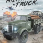 JJR/C Q60 Transporter-1 Full Body 1:16 Mini 2.4GHz RC 6WD Tracked Off-Road Military Truck Car Toy - Image 7