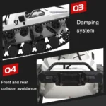 SG-1203 1:12 2.4G Simulation Remote Control EV Tracked Vehicle Tank Off-road Vehicle Model Car Toy - Image 6