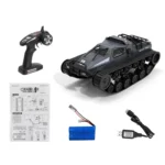 SG-1203 1:12 2.4G Simulation Remote Control EV Tracked Vehicle Tank Off-road Vehicle Model Car Toy - Image 8