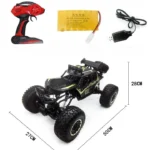 HD609 1:8 Oversized Alloy Climbing Car Off-road Remote Control Vehicle Toy - Image 5