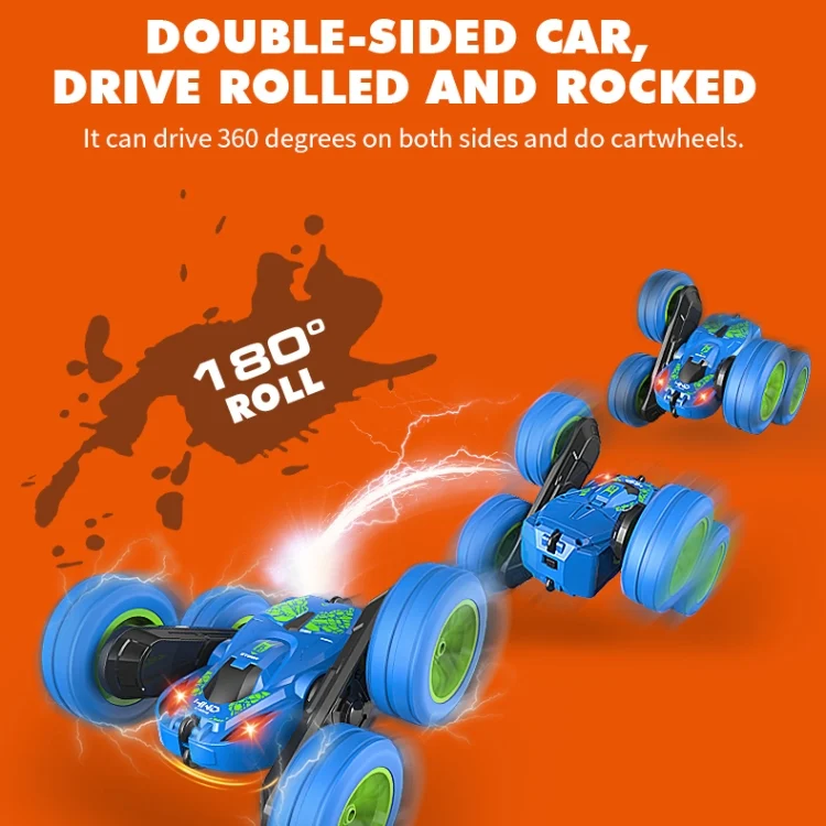 CHT5691L_11.webp JJR/C Q9 2.4Ghz Remote Control Stunt Tumbling Car Vehicle Toy - Image 12