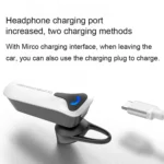 ER9 2 in 1 Hands-Free Calling Car Kit Wireless Bluetooth Headset Dual USB Charger FM Transmitter MP3 Music Player - Image 13