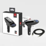 ER9 2 in 1 Hands-Free Calling Car Kit Wireless Bluetooth Headset Dual USB Charger FM Transmitter MP3 Music Player - Image 14