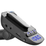 ER9 2 in 1 Hands-Free Calling Car Kit Wireless Bluetooth Headset Dual USB Charger FM Transmitter MP3 Music Player - Image 6