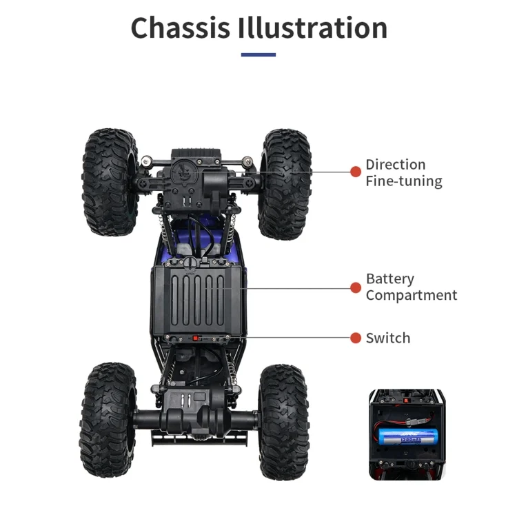 CHT9910_B5.webp JJR/C Q112 1:14 4WD Remote Control Alloy Climbing Car - Image 7