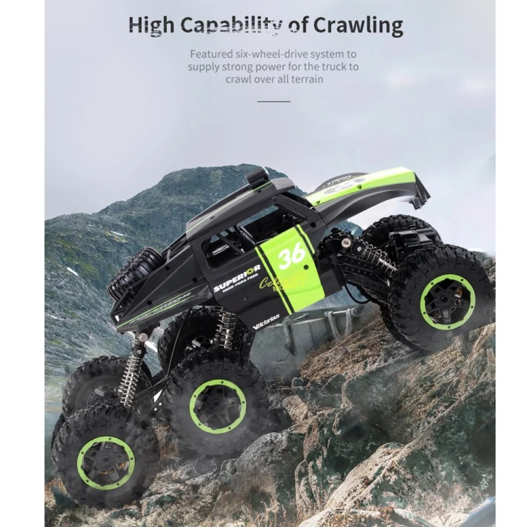 CHT9911_B2.webp JJR/C Q101 1:10 2.4G 6 Drive Remote Control Car Off-Road Vehicles - Image 4