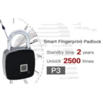 Anytek P3 Against Theft Non-password Electrically Intelligent Fingerprint Padlock - Image 4