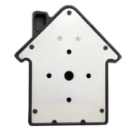 Hut Shape Password Lock Storage Box Security Box Wall Cabinet Safety Box, with 1 Key - Image 5