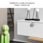 T5 Handle Version Aluminum Alloy Panel Fingerprint Drawer Lock - Image 5