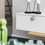 T5 Handle Version Aluminum Alloy Panel Fingerprint Drawer Lock - Image 7